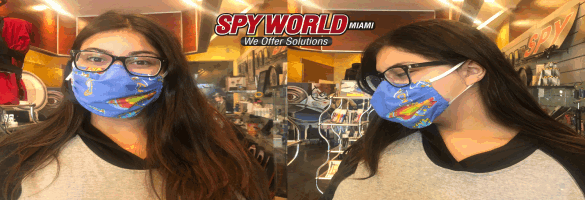 Tapabocas Spy world Miami