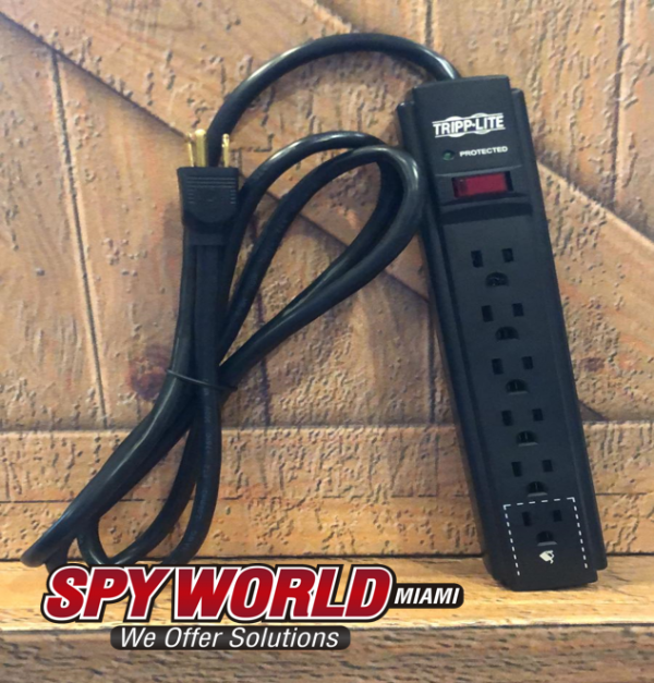 WIFI Hidden Camera Surge Protector - Spy World Miami